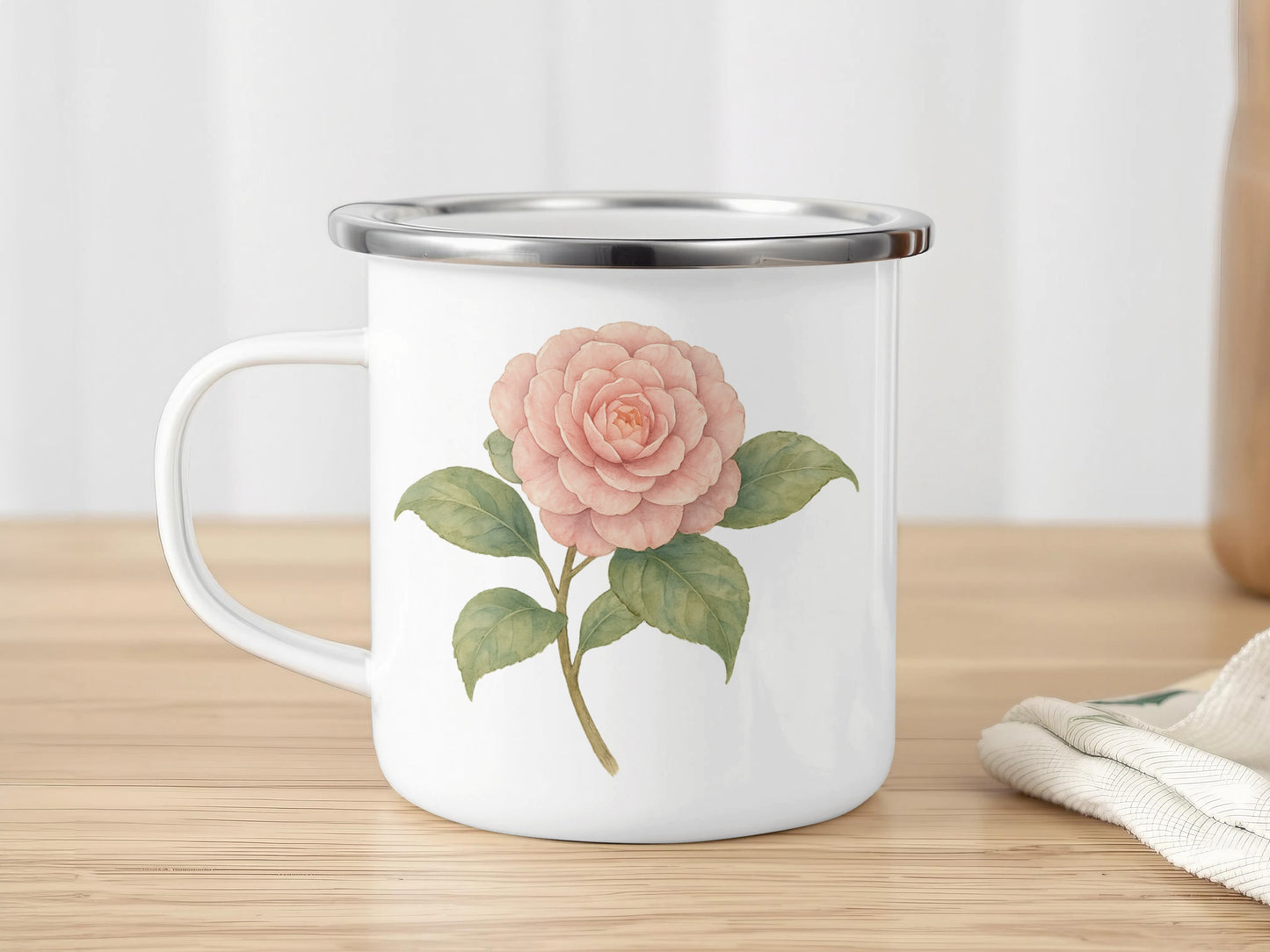 Floral Design Mug with Botanical Print mug