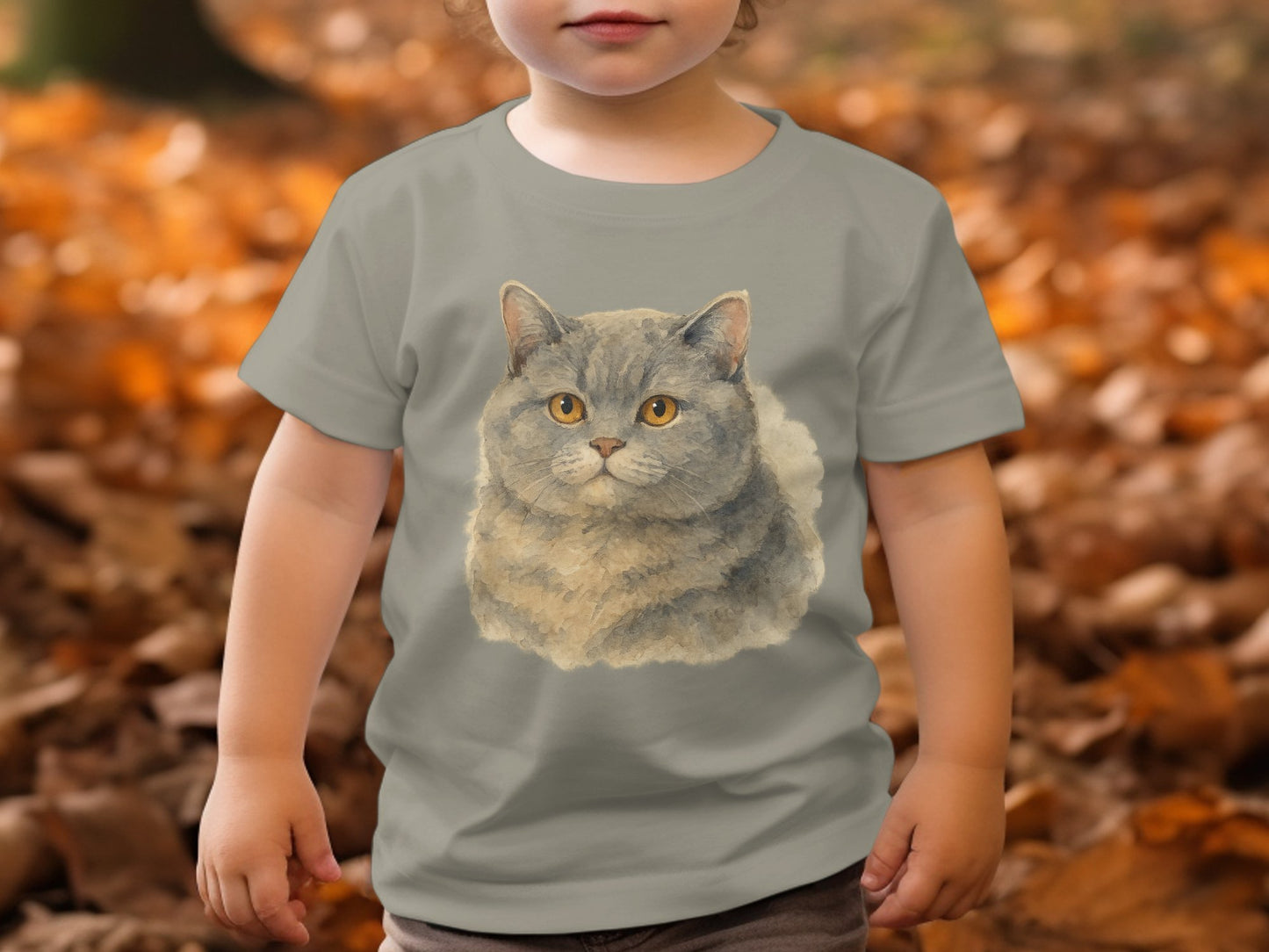 Cute Cat Design Graphic Toddler T-Shirt Product