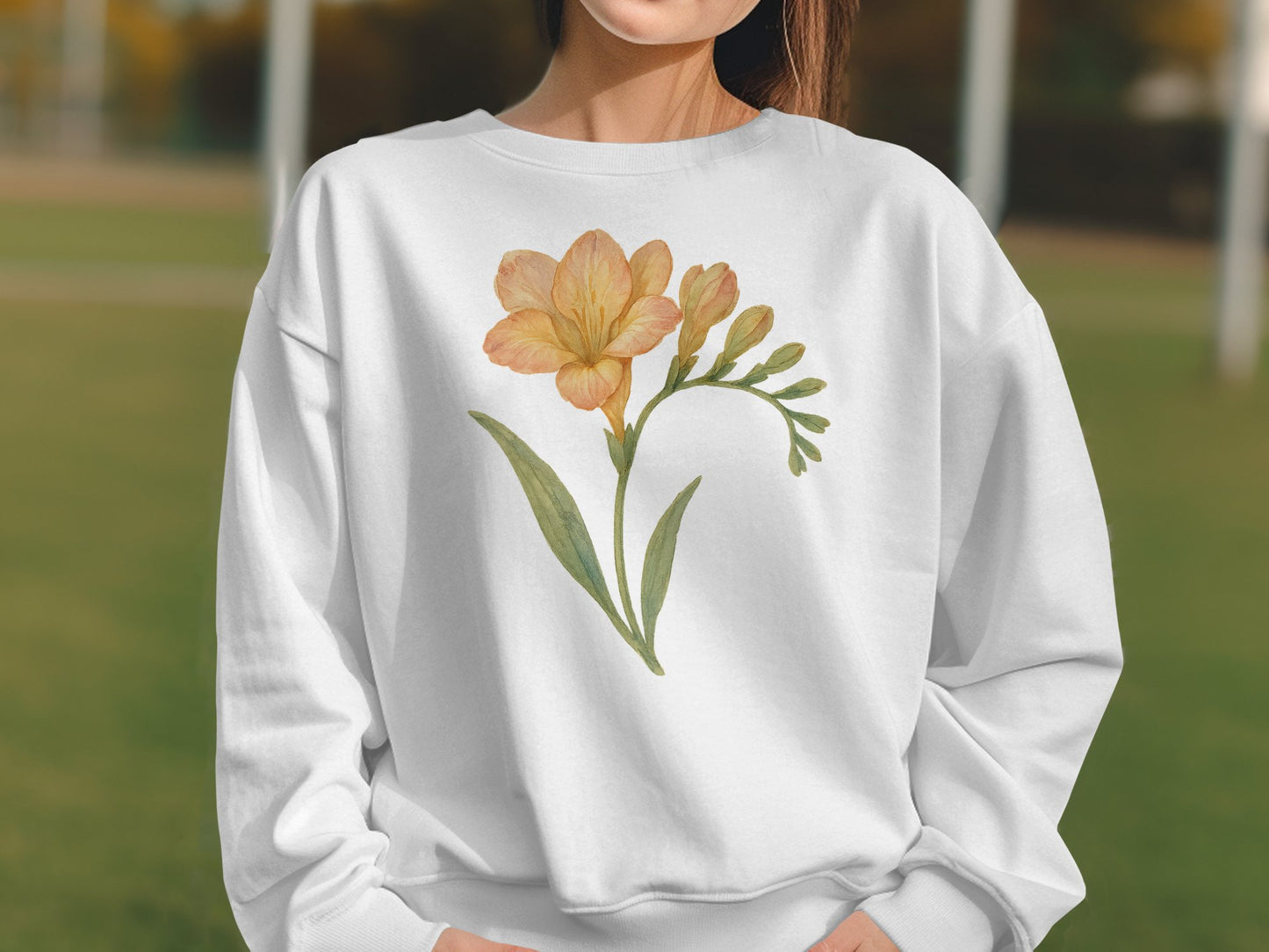 Beautiful Floral Graphic Sweatshirt product type