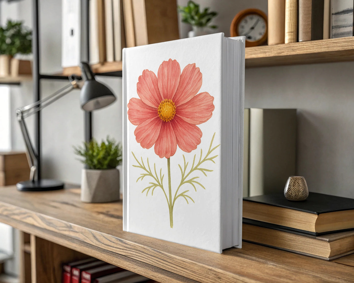 Beautiful Floral Design Handcrafted Book Cover product