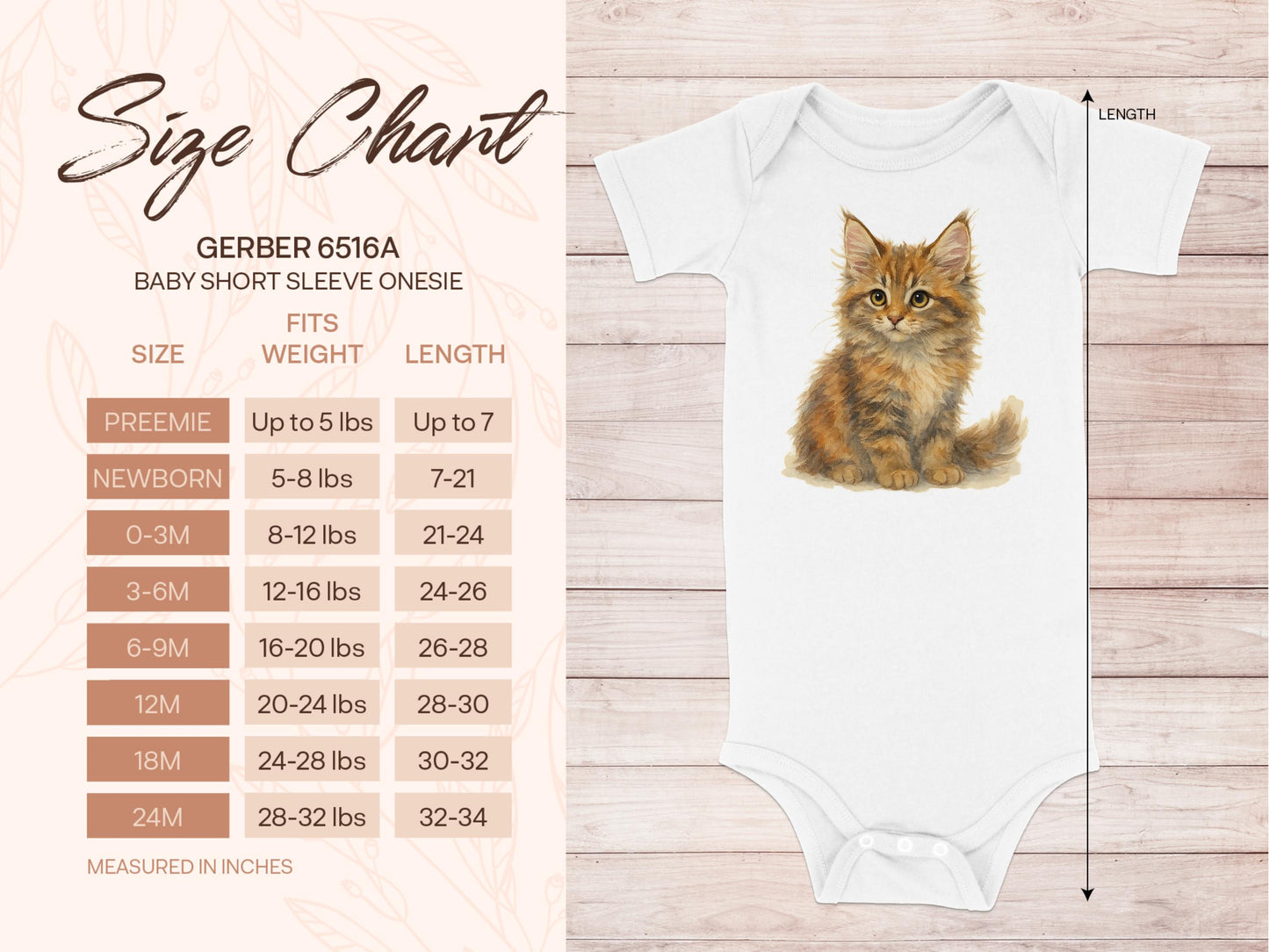 Cute Kitten Print Baby Onesie Short Sleeve Product
