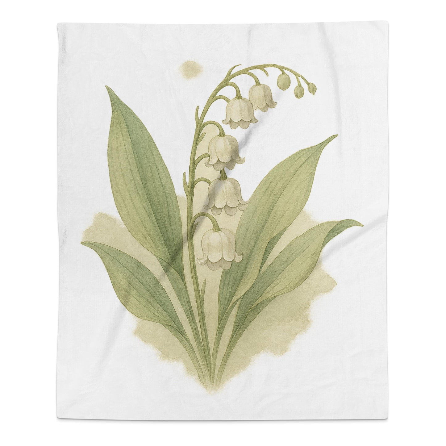 Vintage Style Lily of the Valley Illustration product type