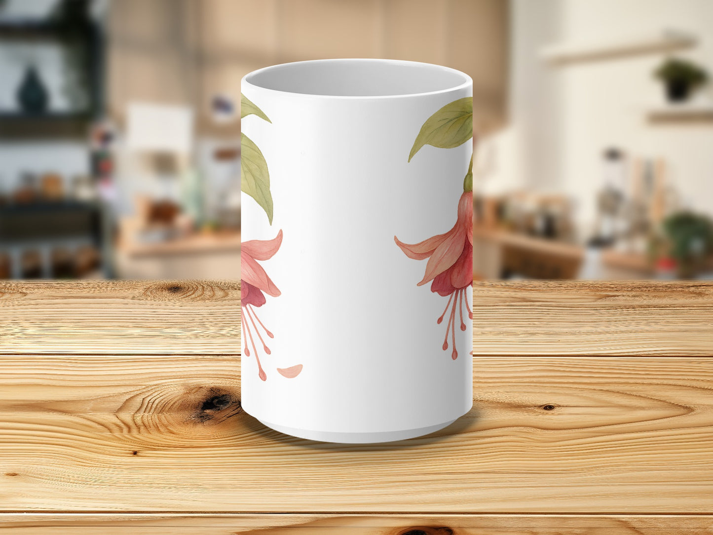 Elegant Floral Design Drinkware Product