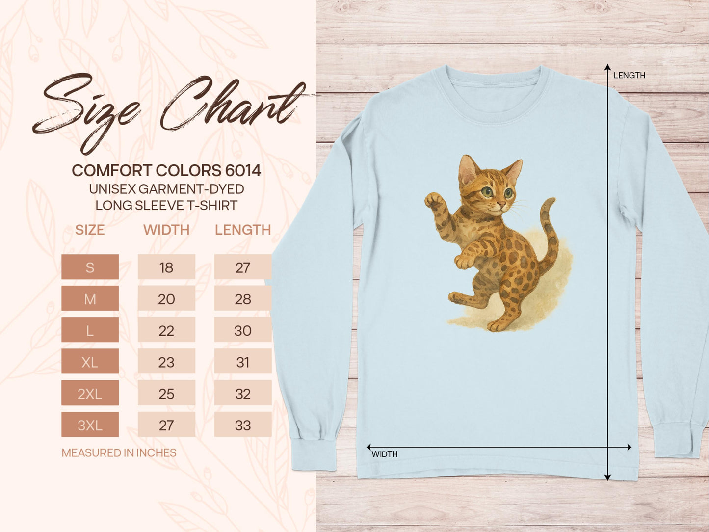 Playful Kitten on White Unisex Long Sleeve Shirt product type