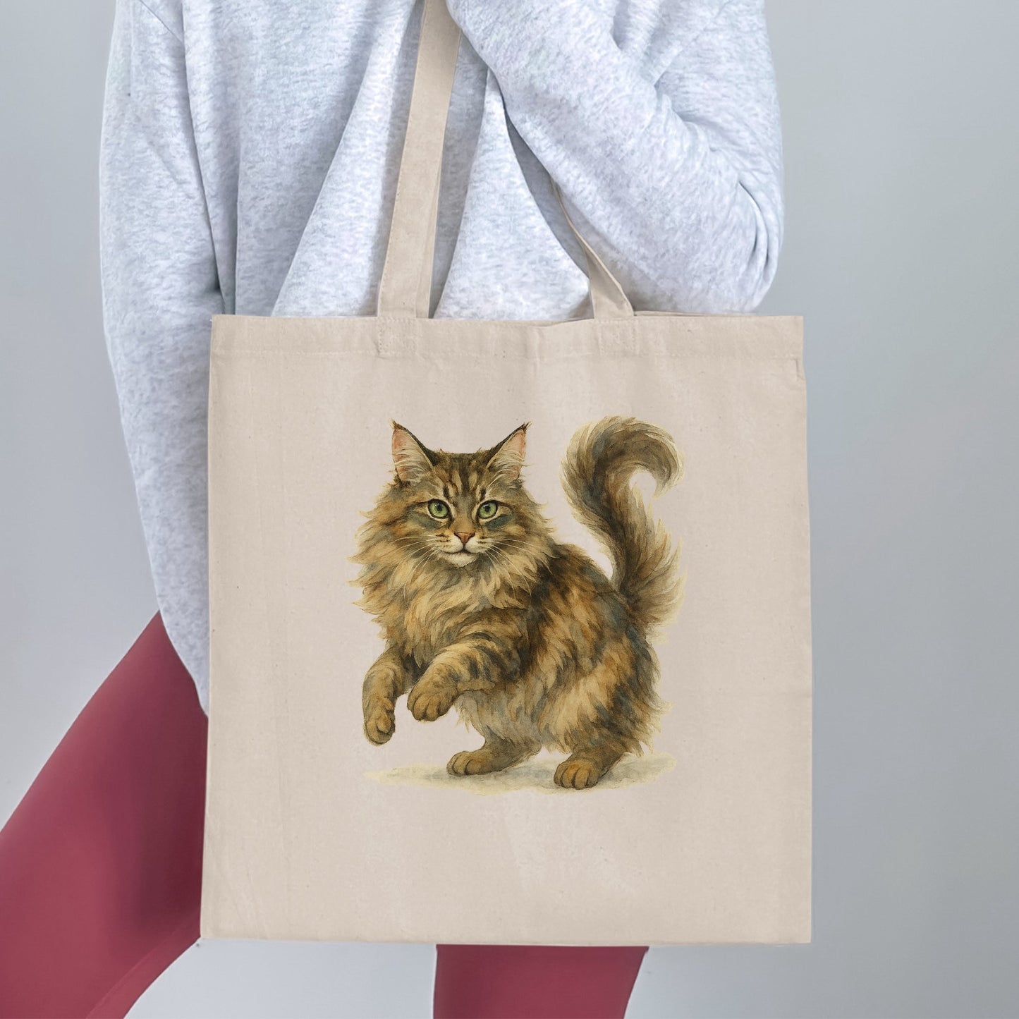 Adorable Cat Print Tote Bag Accessory Carryall product