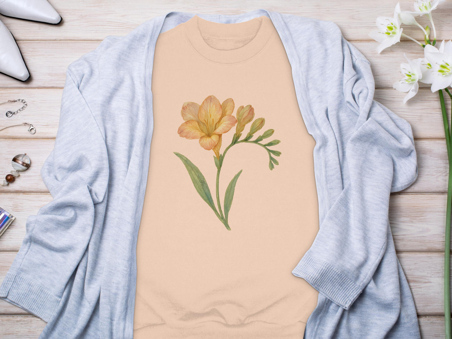 Floral Print Sweatshirt for Casual Wear Product Type