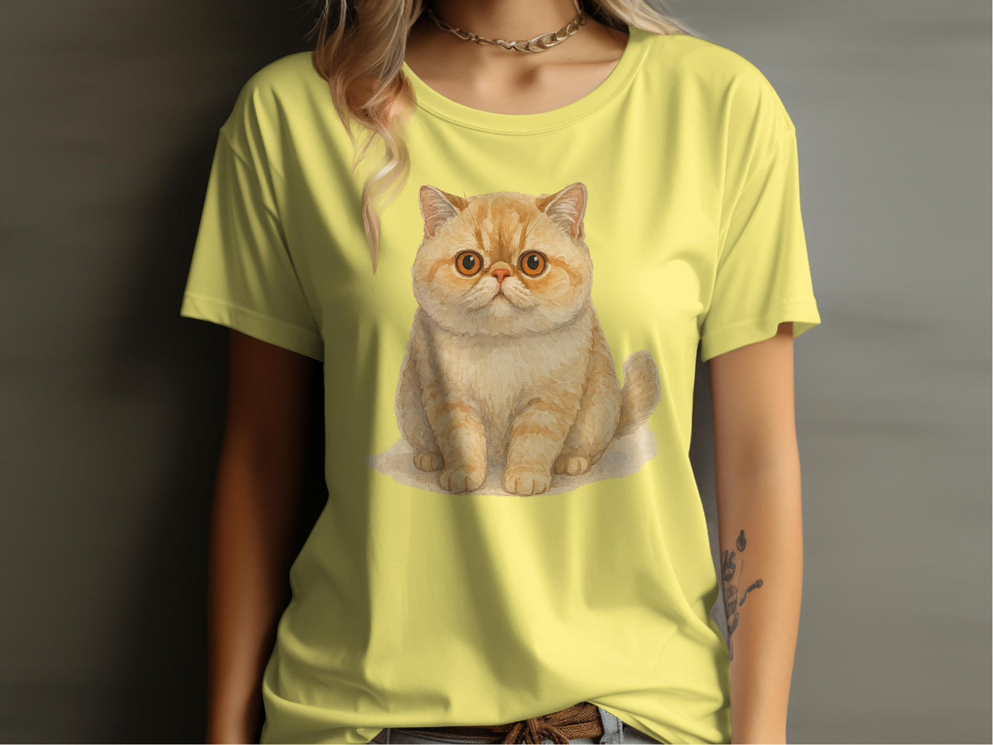 Adorable Kitten Graphic Tee for Cat Lovers product type