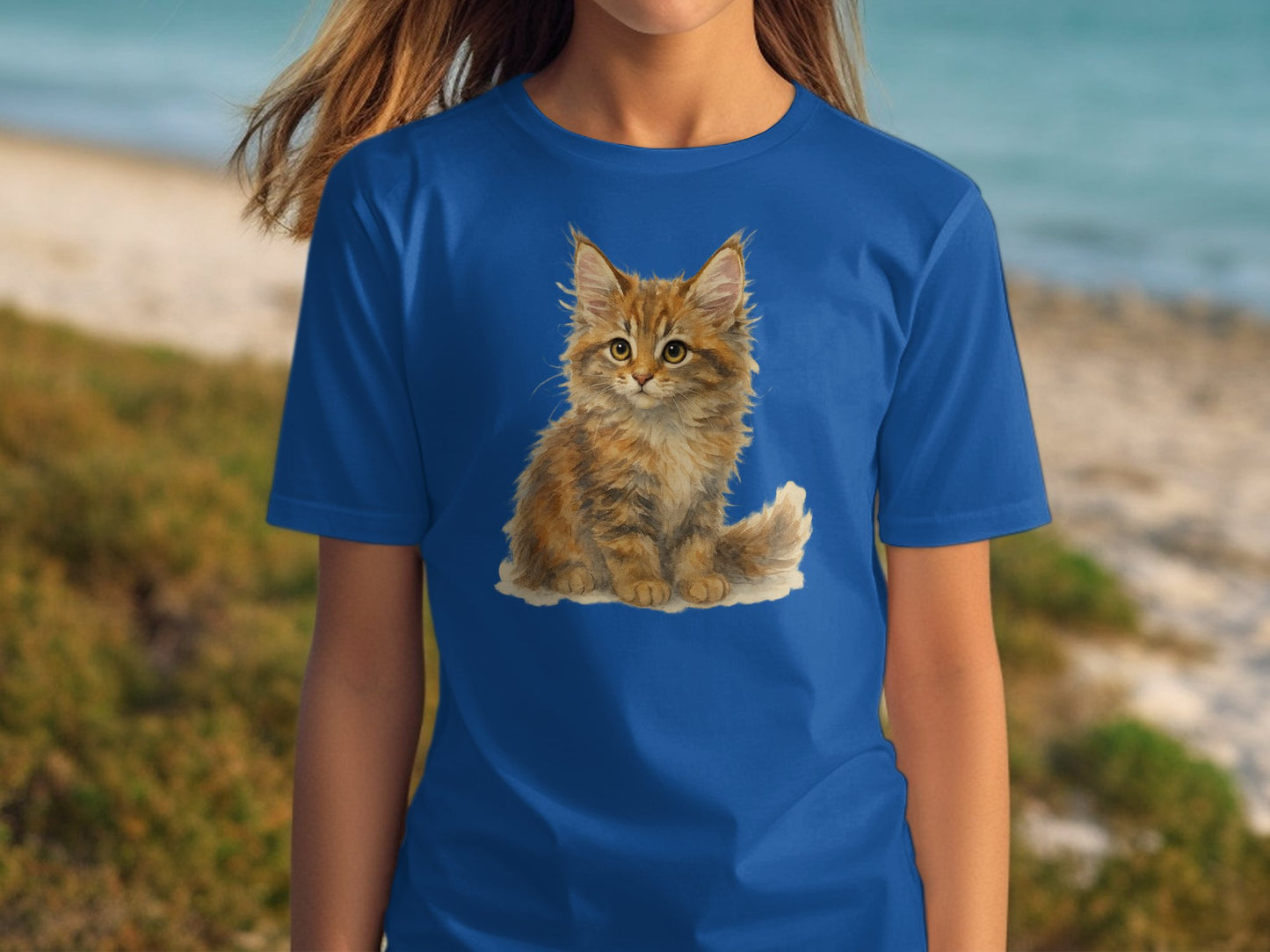 Cute Kitten Graphic Print Women's T-Shirt product