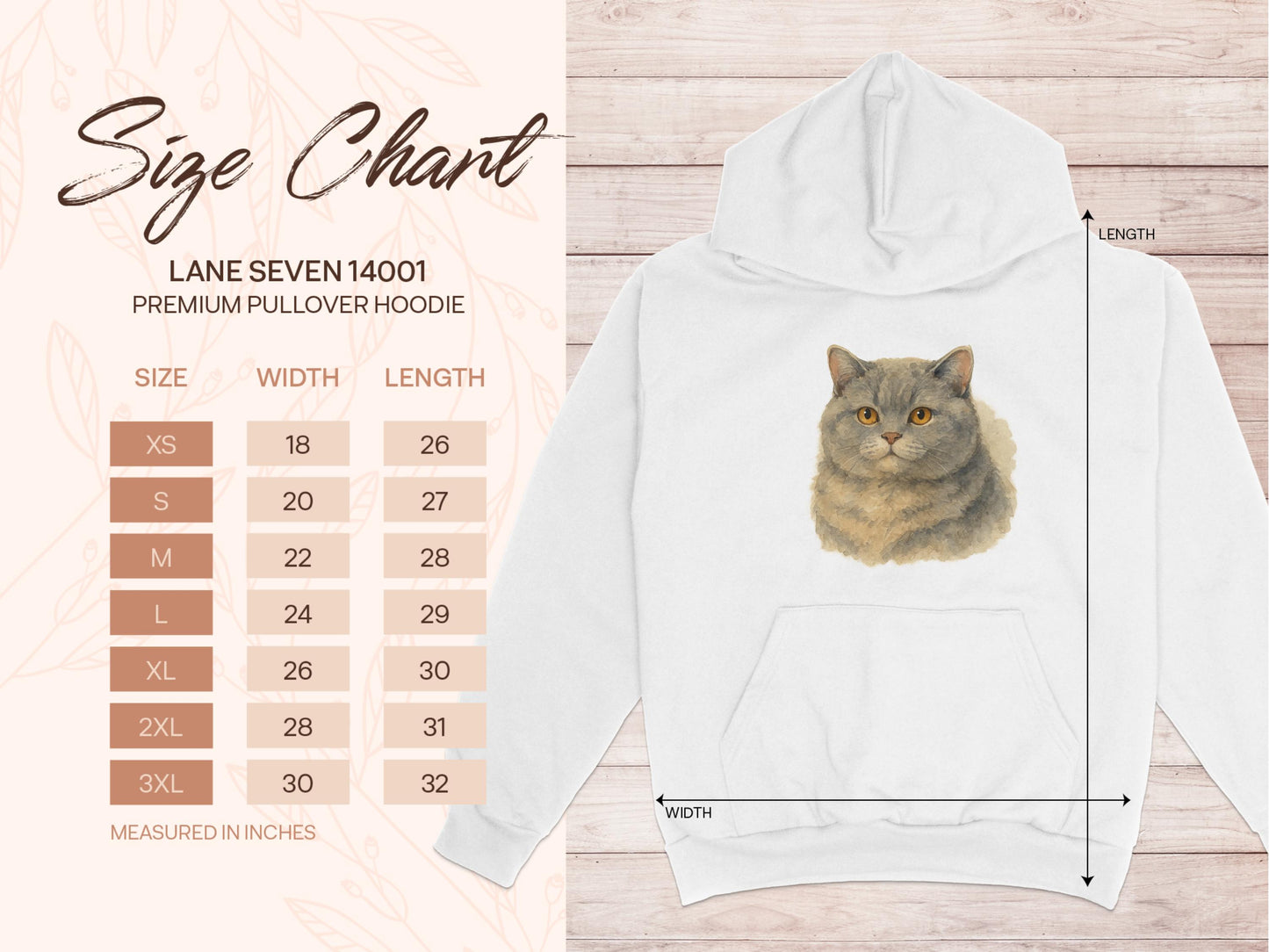 Cat Lover's Premium Pullover Hoodie product type