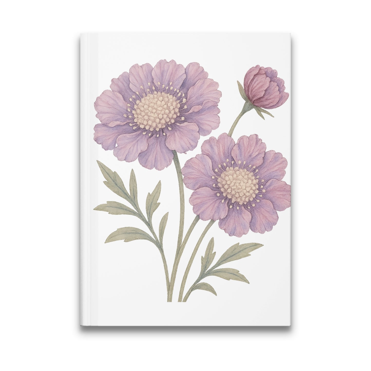 Floral Design Journal with Purple Flower Cover product