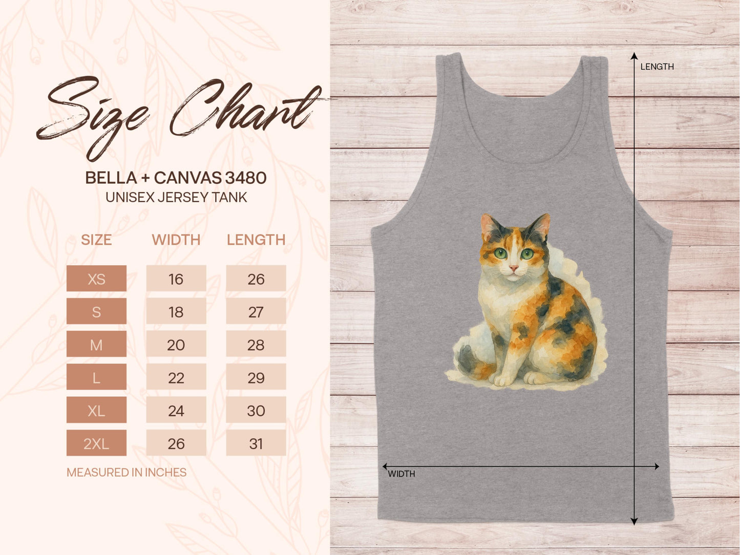Colorful Cat Graphic Unisex Jersey Tank product