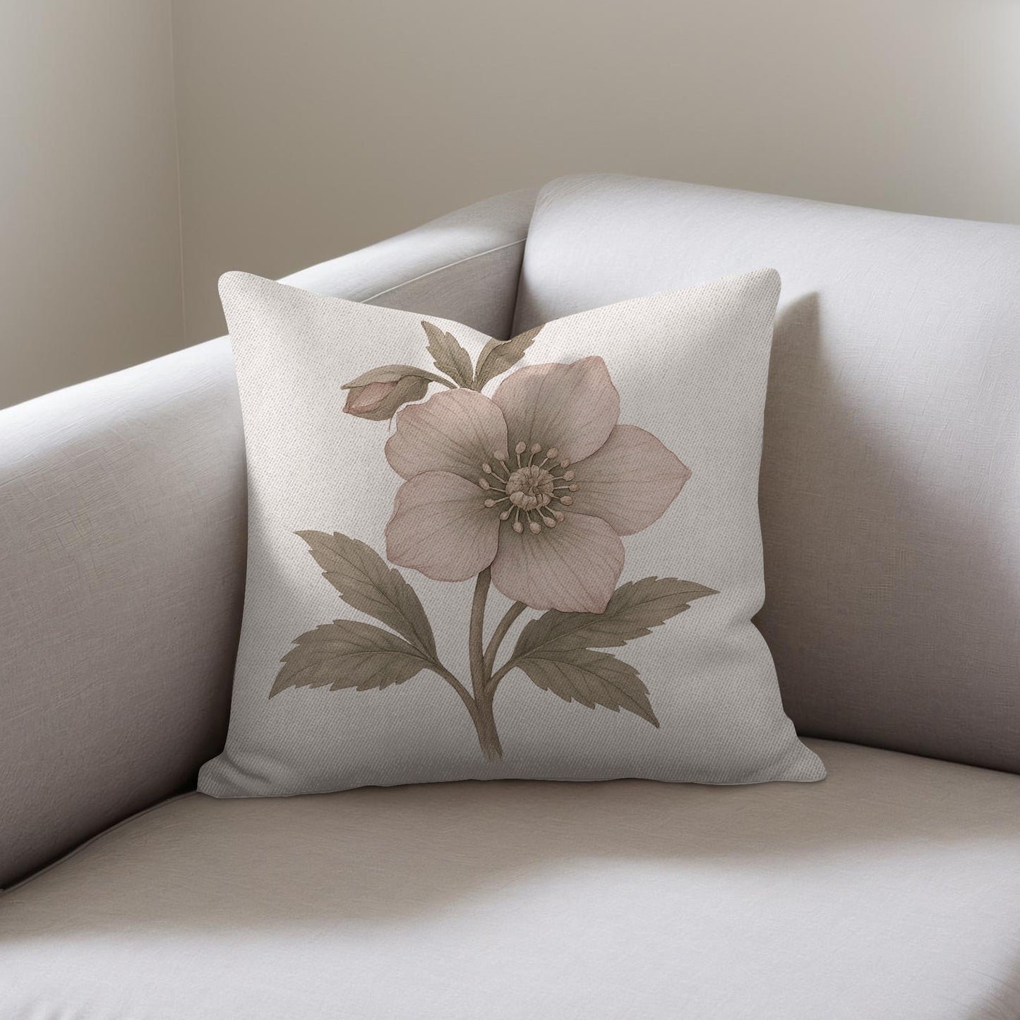 Elegant Floral Throw Pillow Cushion Cover product type