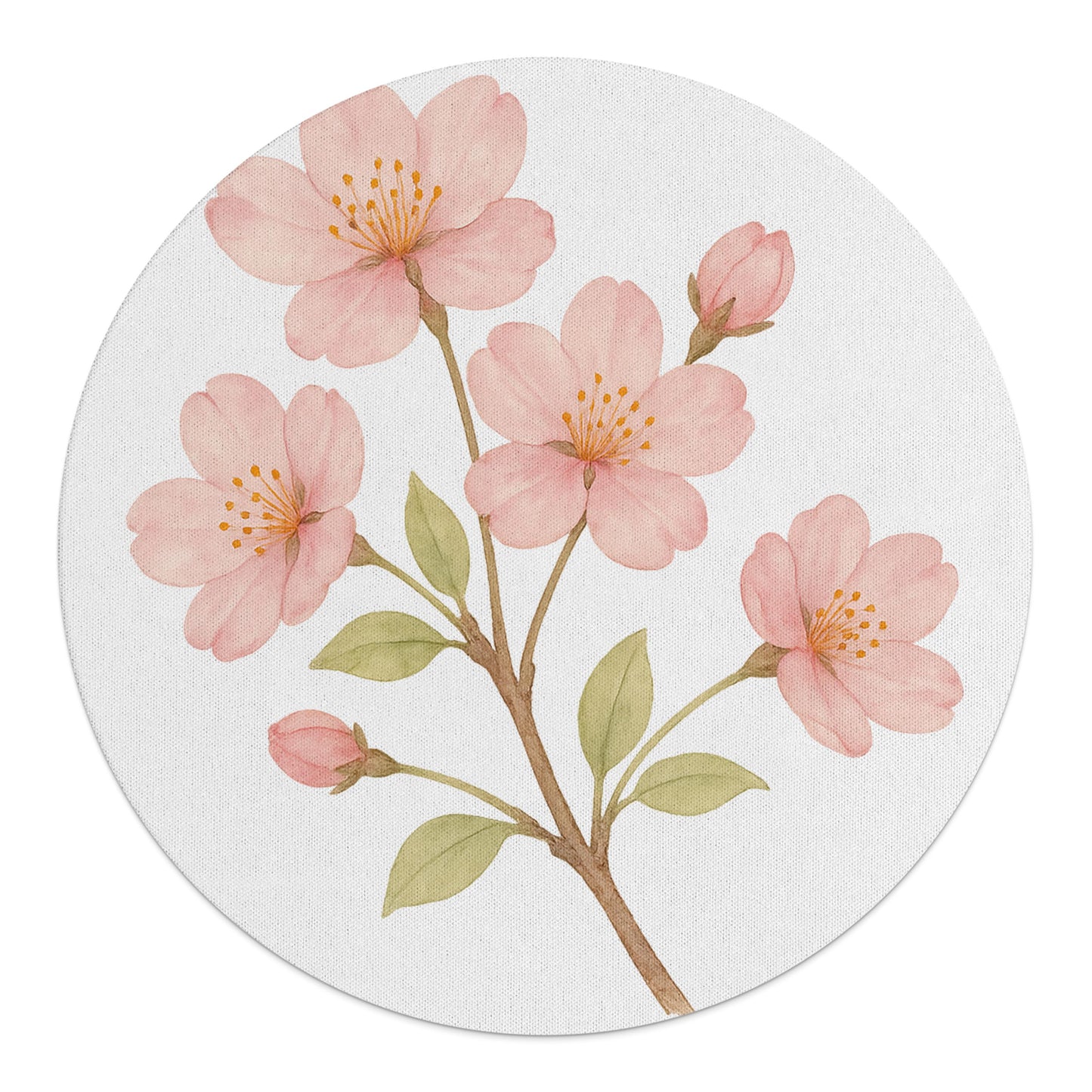 Cherry Blossom Design Round Decorative product type