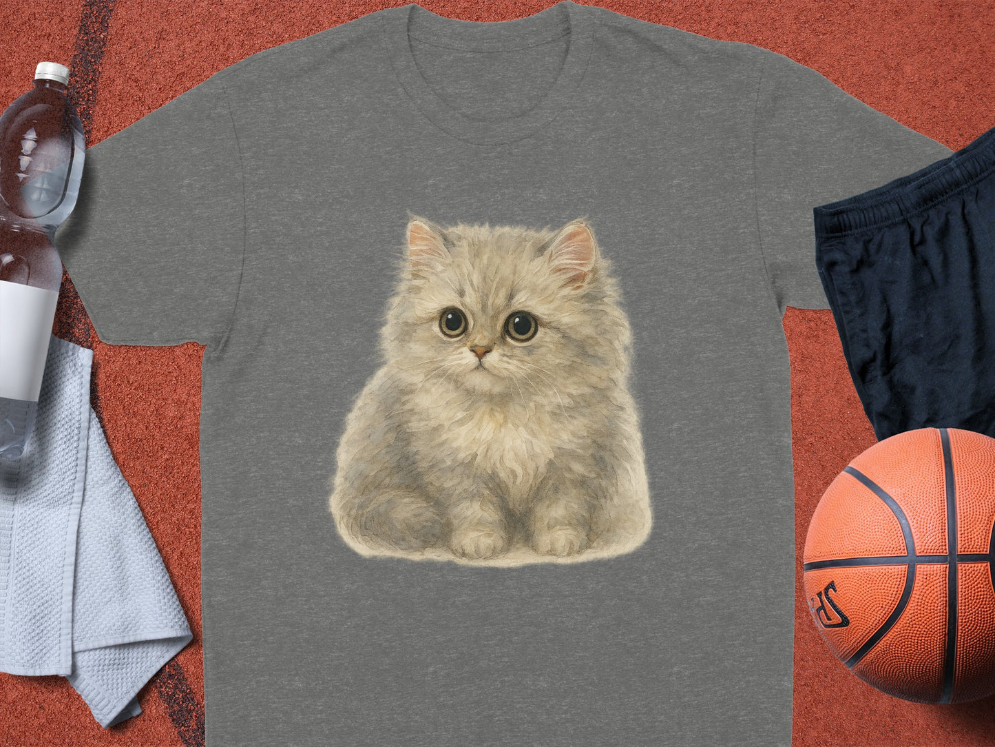 Adorable Fluffy Kitten Graphic T-shirt product