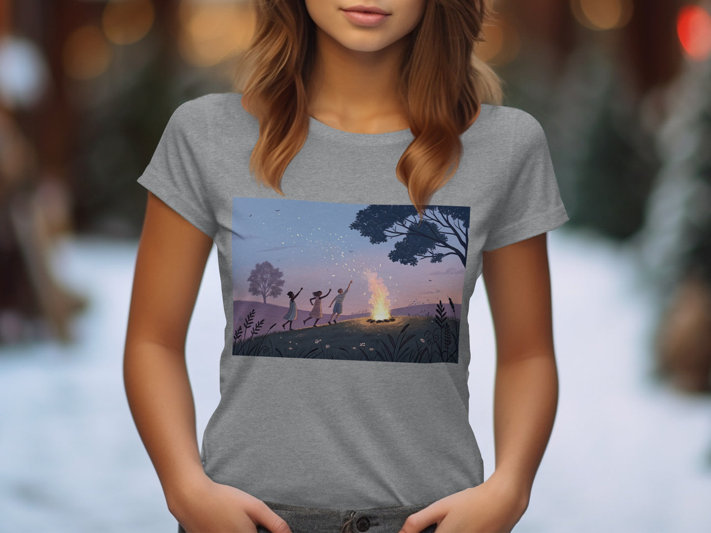 Campfire Night Celebration Graphic T-Shirt product
