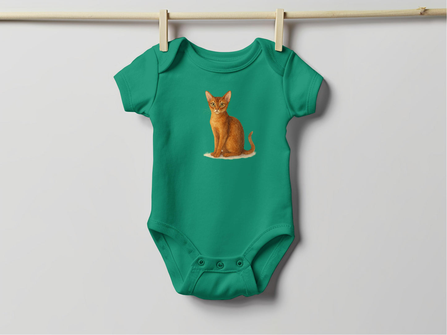 Cute Cat Illustration Infant Onesie Baby Clothes product