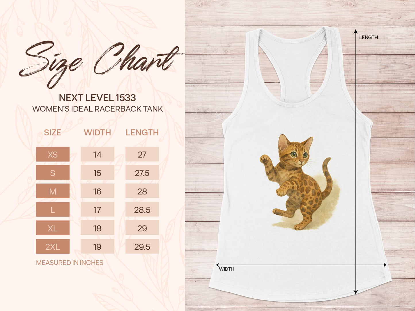 Women's Athletic Racerback Cat Tank product