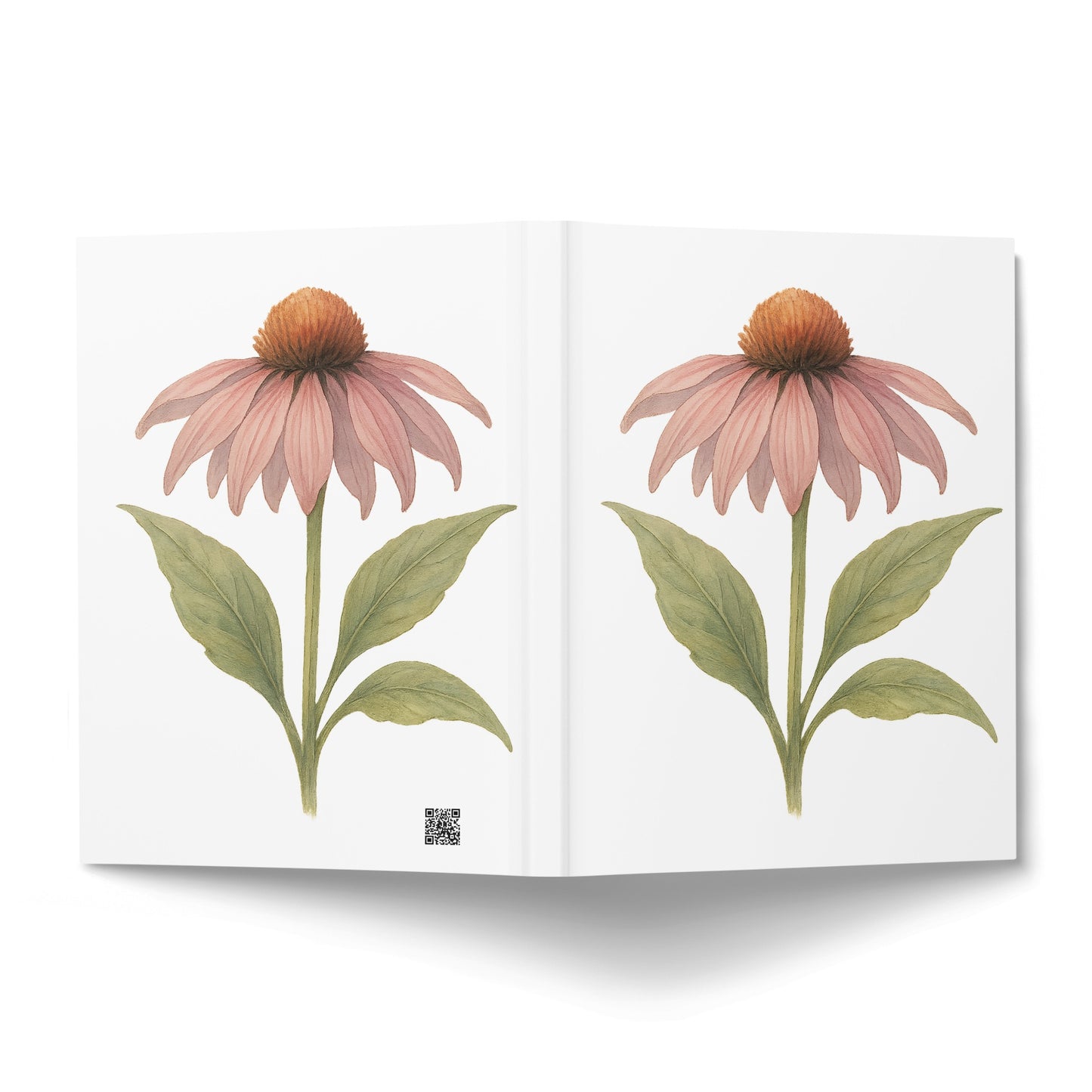 Botanical Floral Design Hardcover Notebook product type