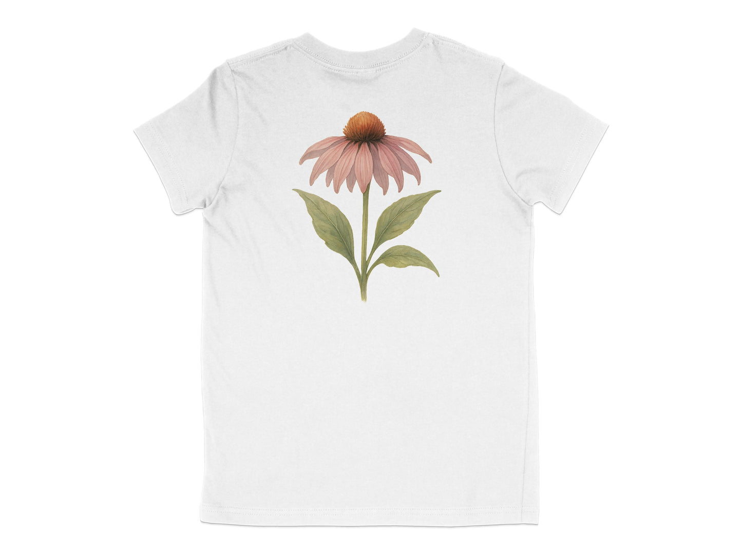 Floral Pink Blossom Design Comfortable T-Shirt product type