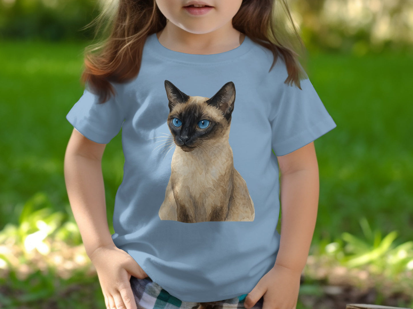 Adorable Blue Eyed Siamese Cat T-shirt product type