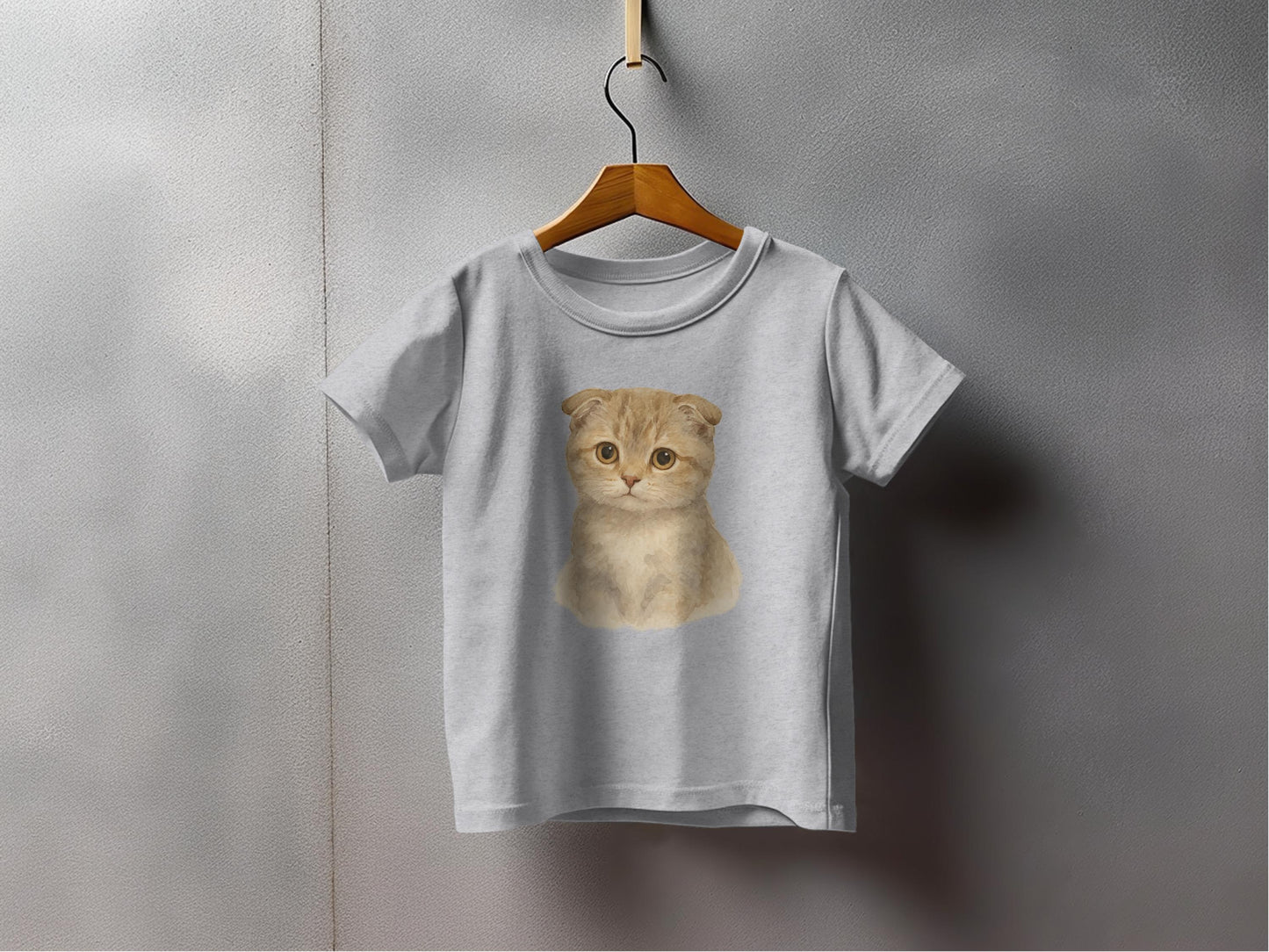 Cute Cat Graphic Tee for Kids Casual Wear product type