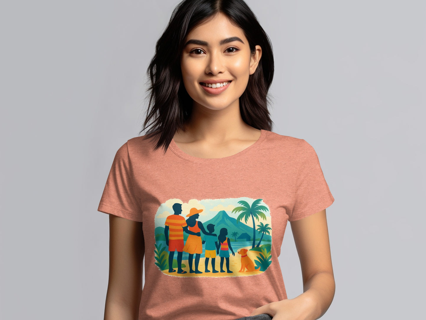 Family Vacation Scenic Graphic T-shirt product