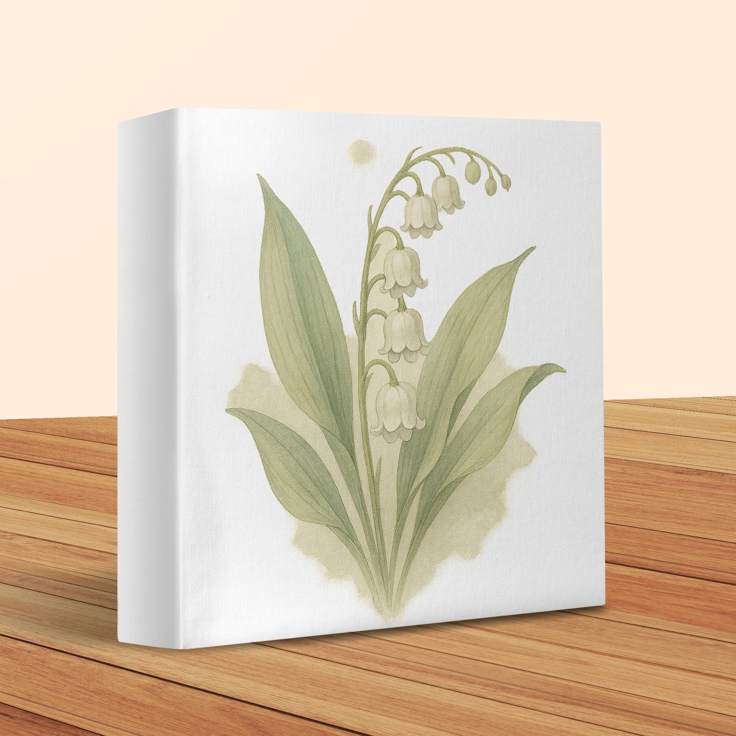 Beautiful Lily of the Valley Wall Canvas Product