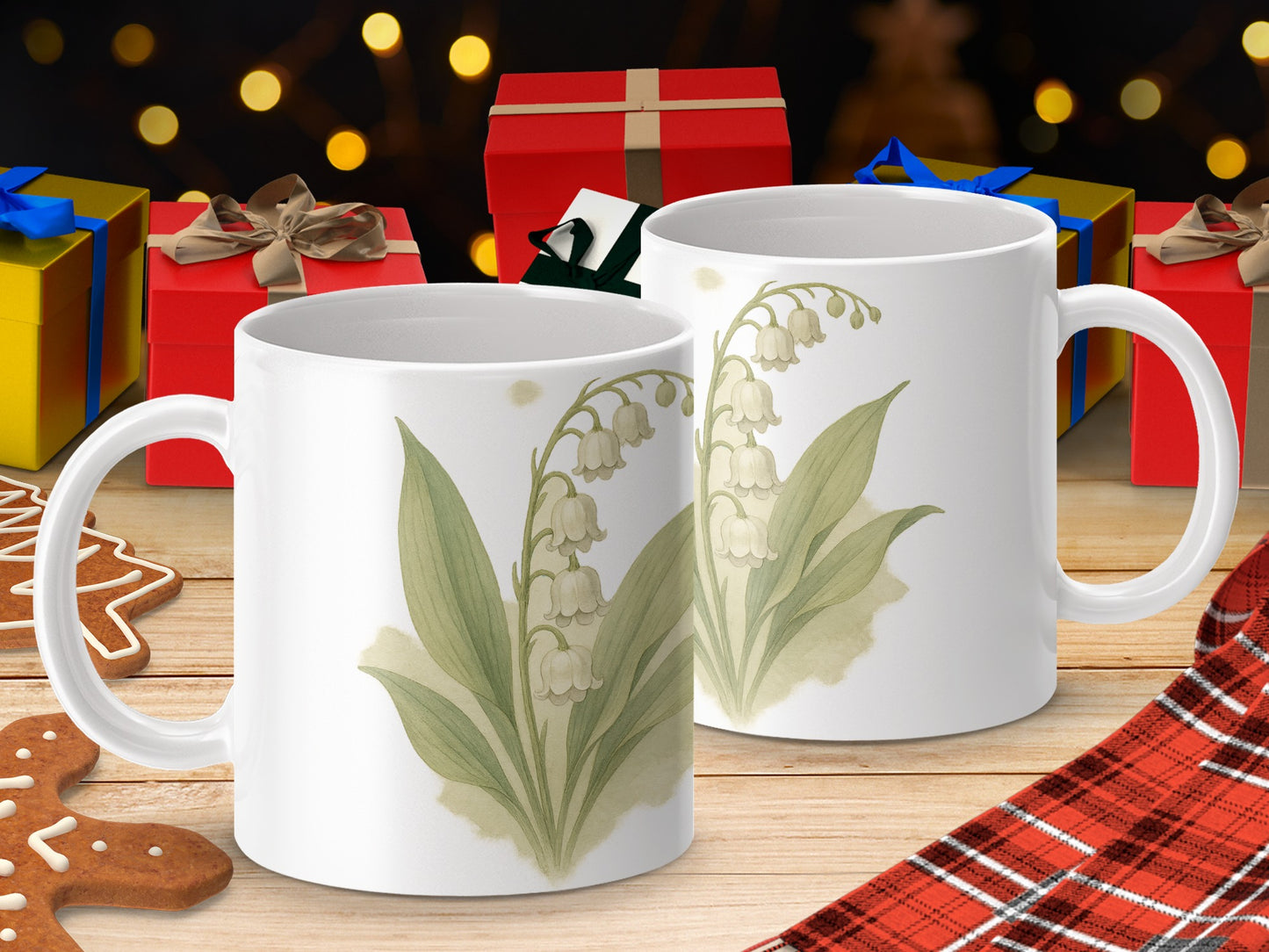 Lily of the Valley Design Artistic Style Mug product