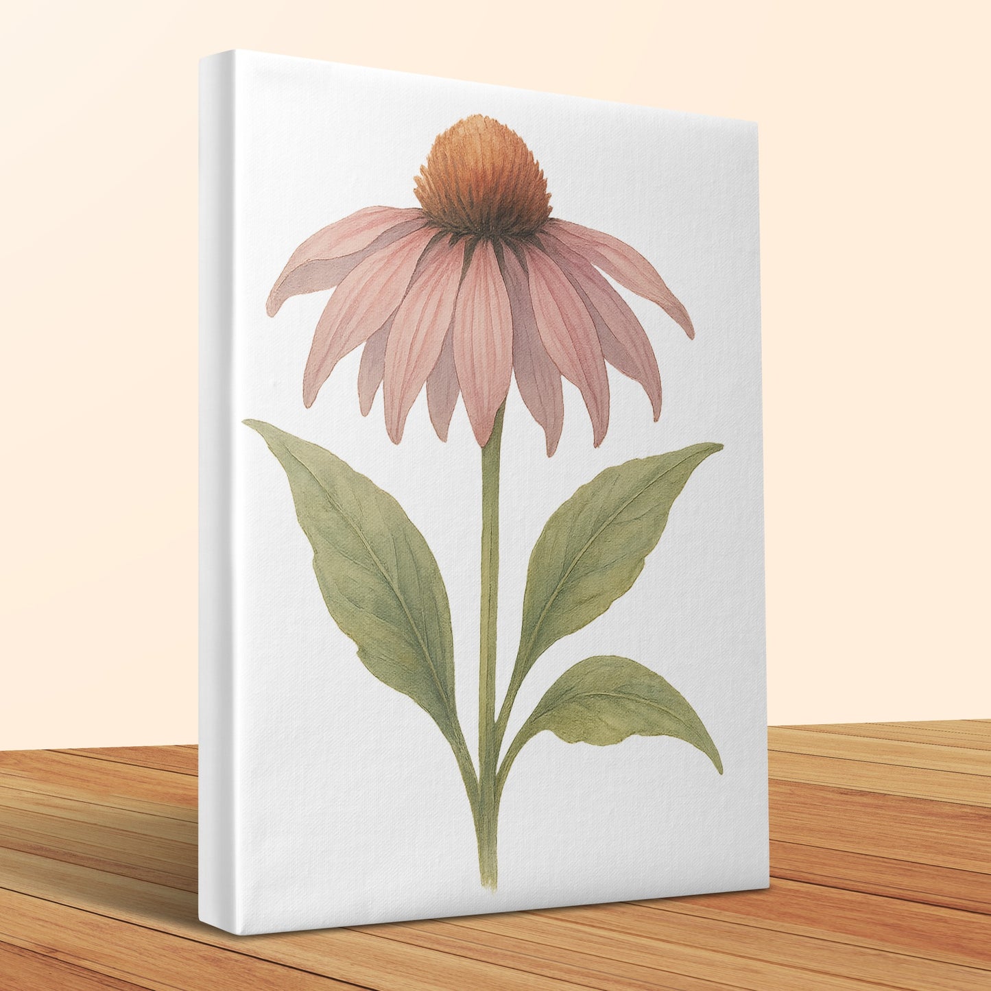 Beautiful Pink Flower Canvas Wall Art product