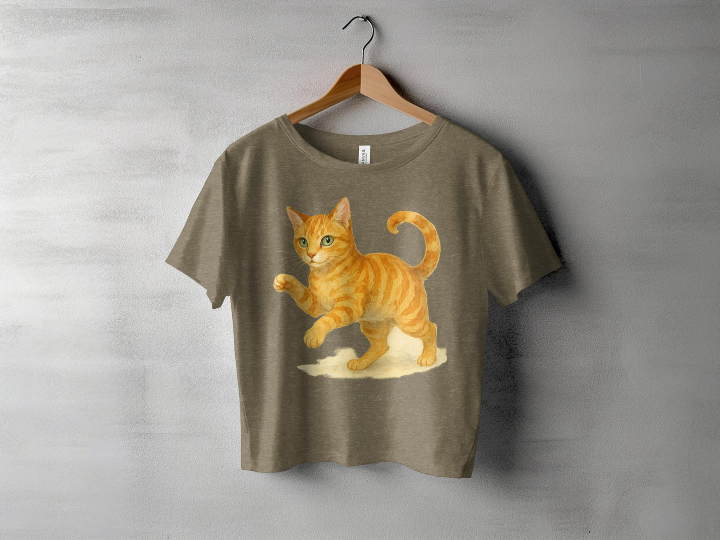 Playful Ginger Cat Graphic T-Shirt product