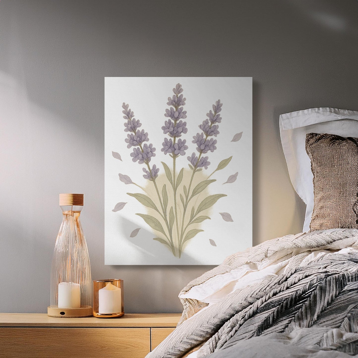 Elegant Lavender Botanical Art Decor product
