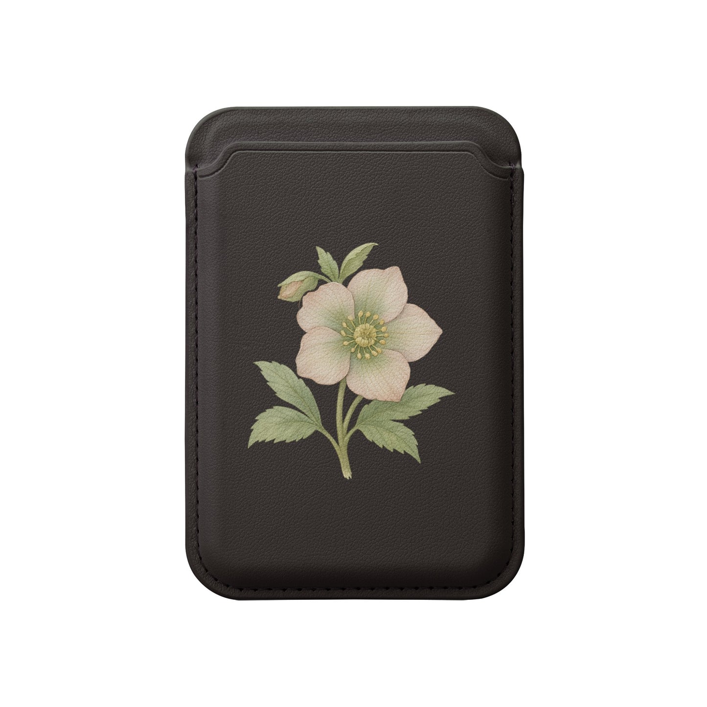 Elegant Floral Print Card Pocket Wallet Product