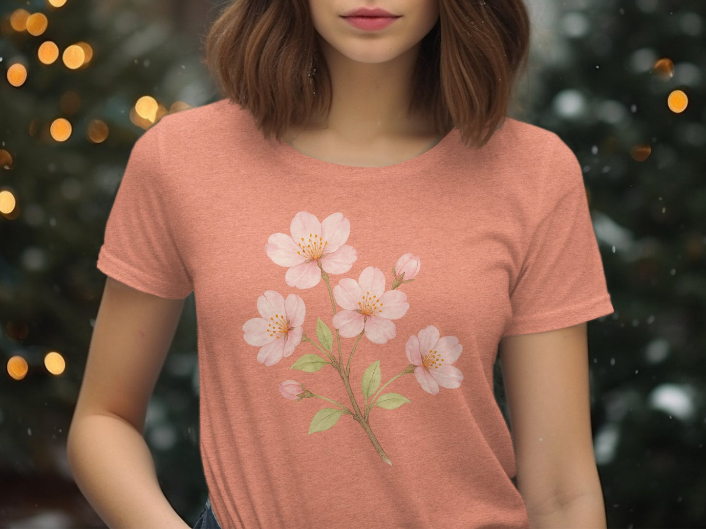 Beautiful Blossom Graphic Tee Shirt Product Type