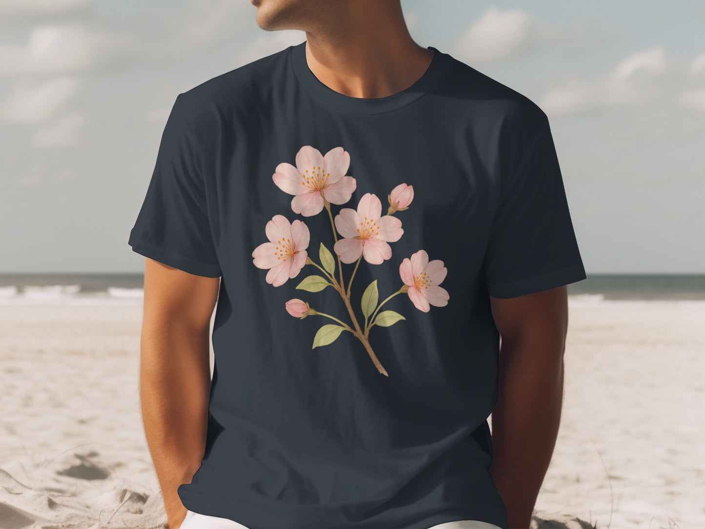 Blooming Cherry Blossom Graphic Tee product