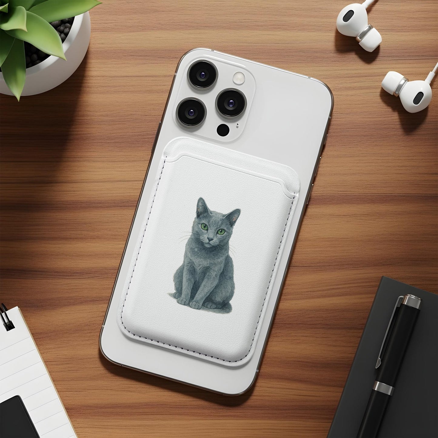 Cute Cat Design Phone Holder Wallet Accessory product