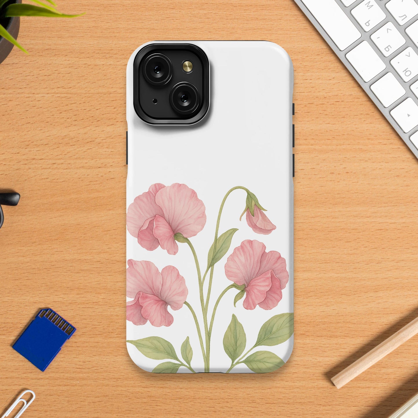 Beautiful Floral Design Pink Petals Phone Case product