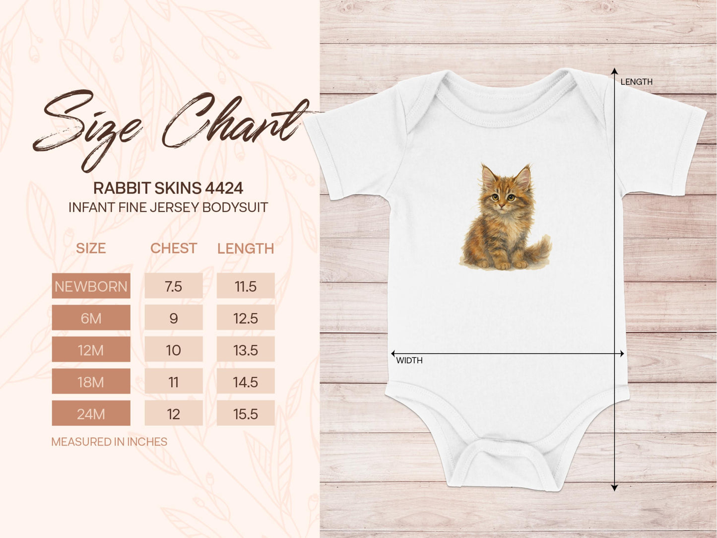 Adorable Kitten Infant Fine Jersey Bodysuit product type