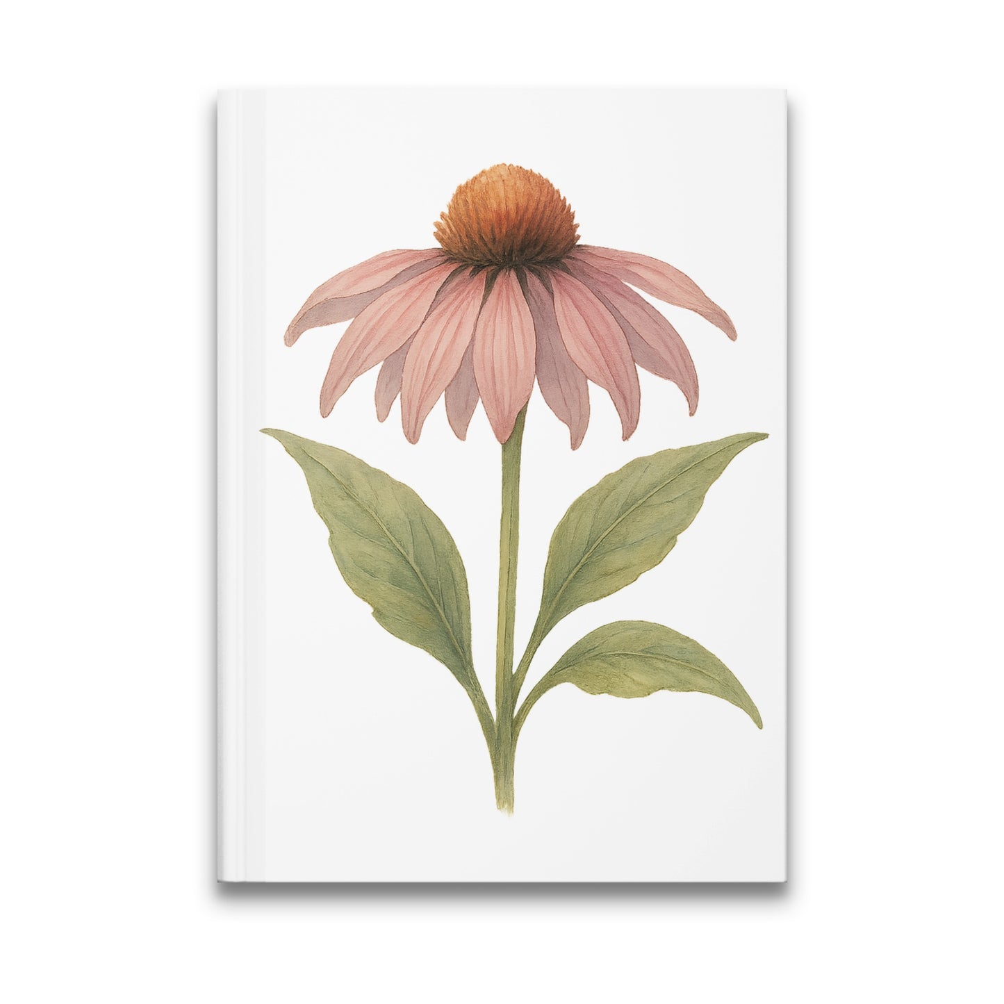 Botanical Pink Flower Print Notebook product