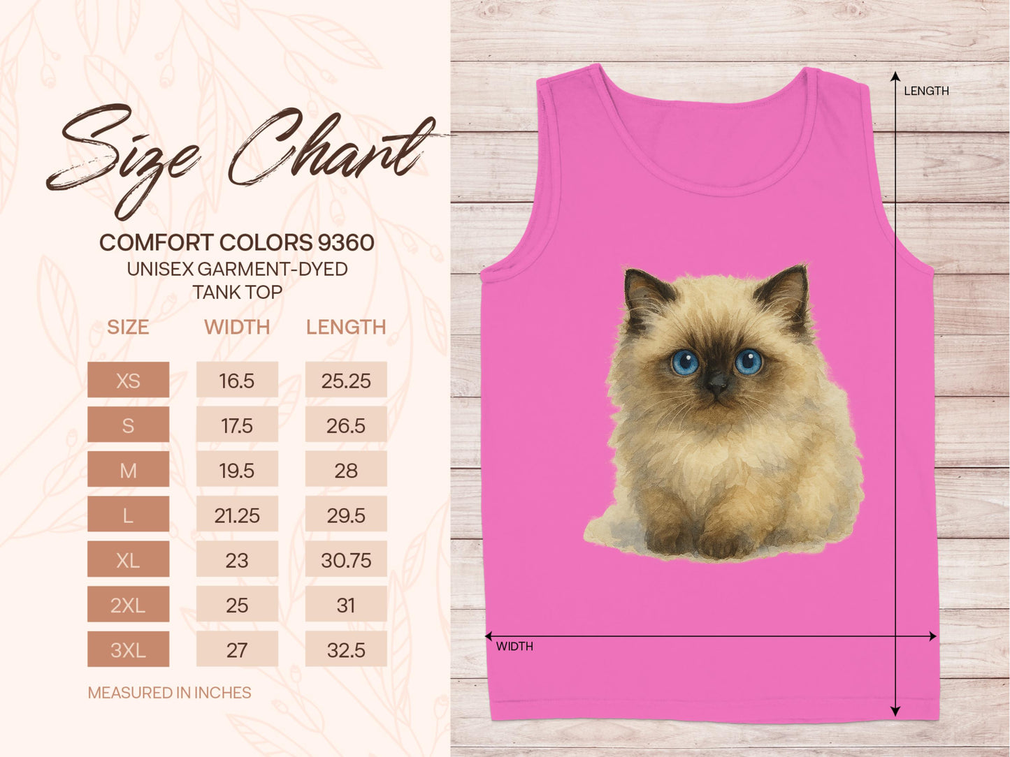 Adorable Kitten Design Comfort Colors Tank Top product