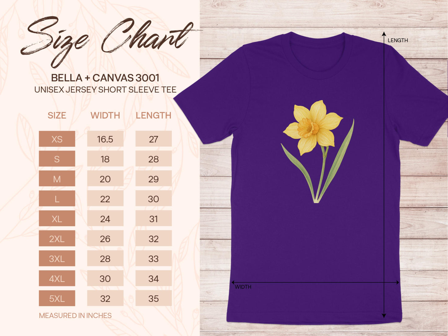 Purple Shirt with Yellow Flower Design product type