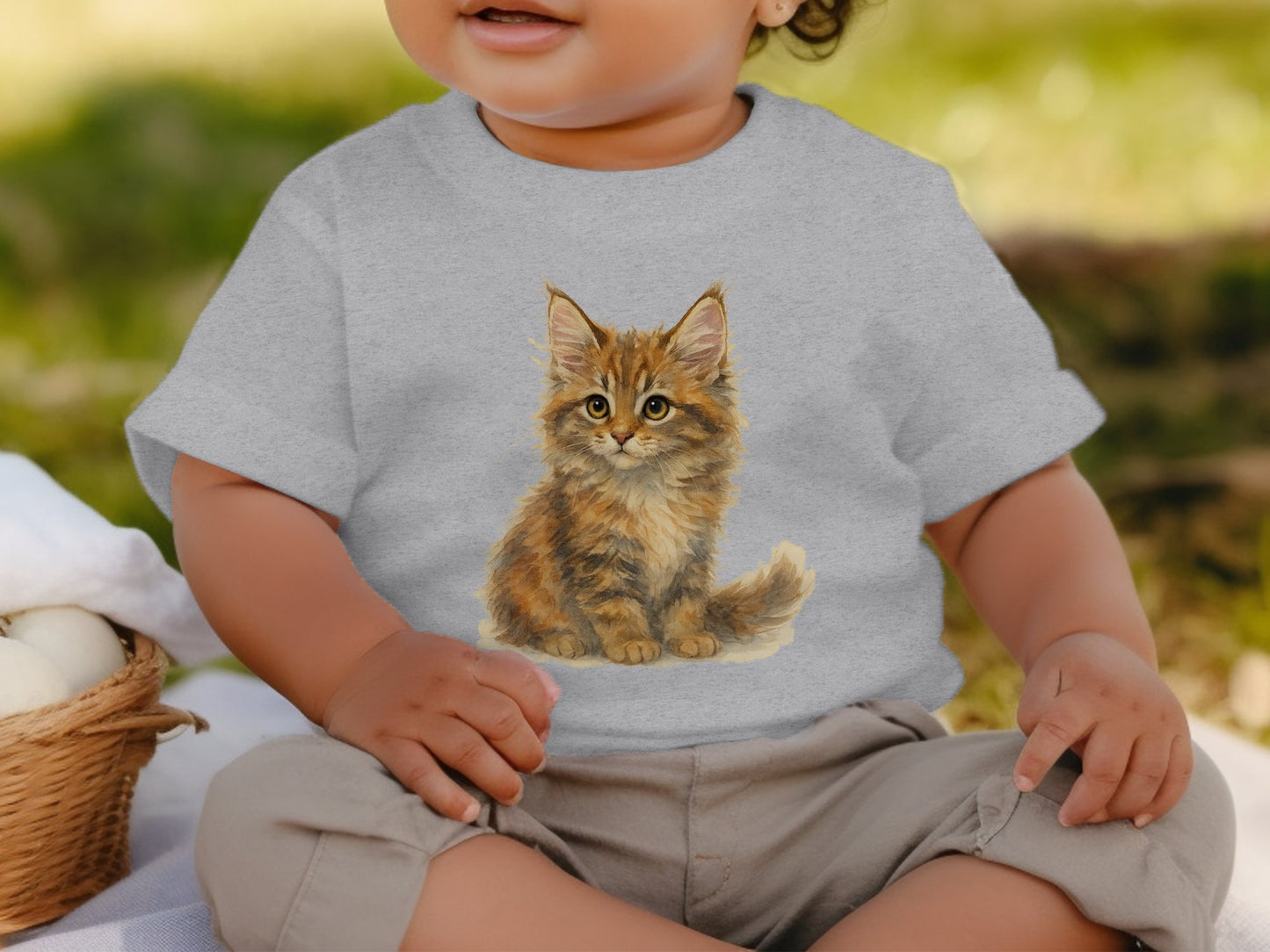 Cute Kitten Graphic Baby Outfit Adorable Clothing Product