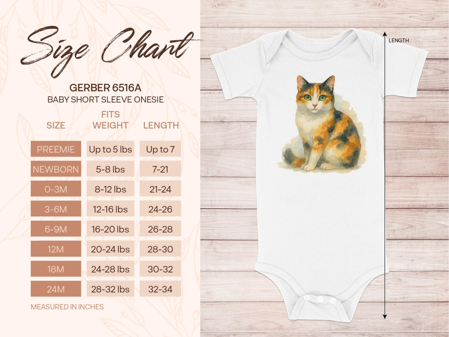 Cat Design Baby Short Sleeve Onesie product type