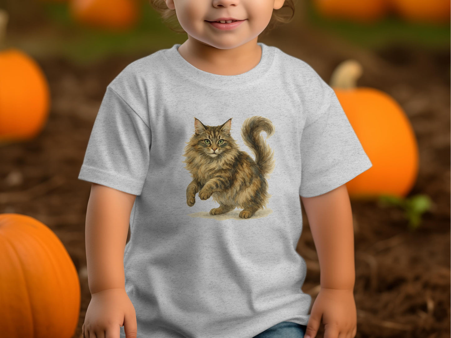 Cute Kitten Graphic Children's T-Shirt product type