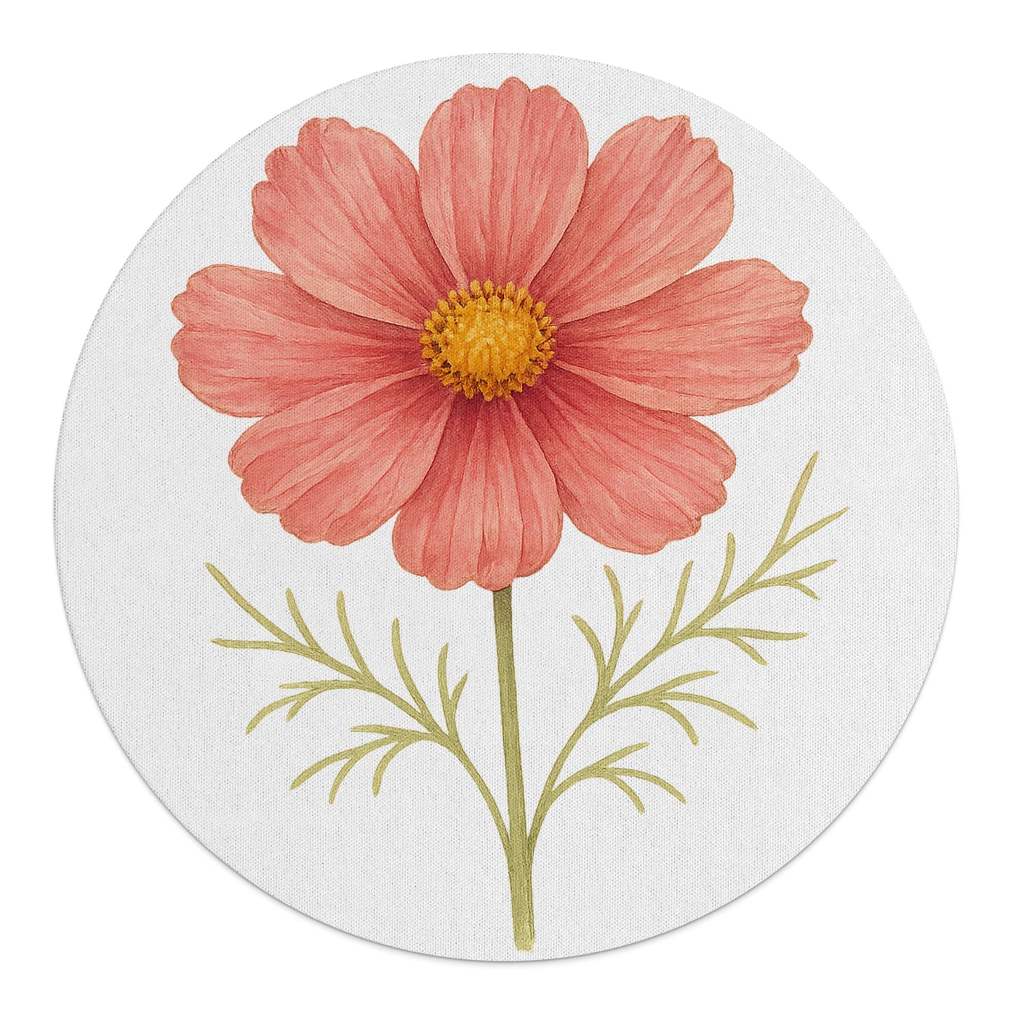 Pink Flower Round Floral Design product