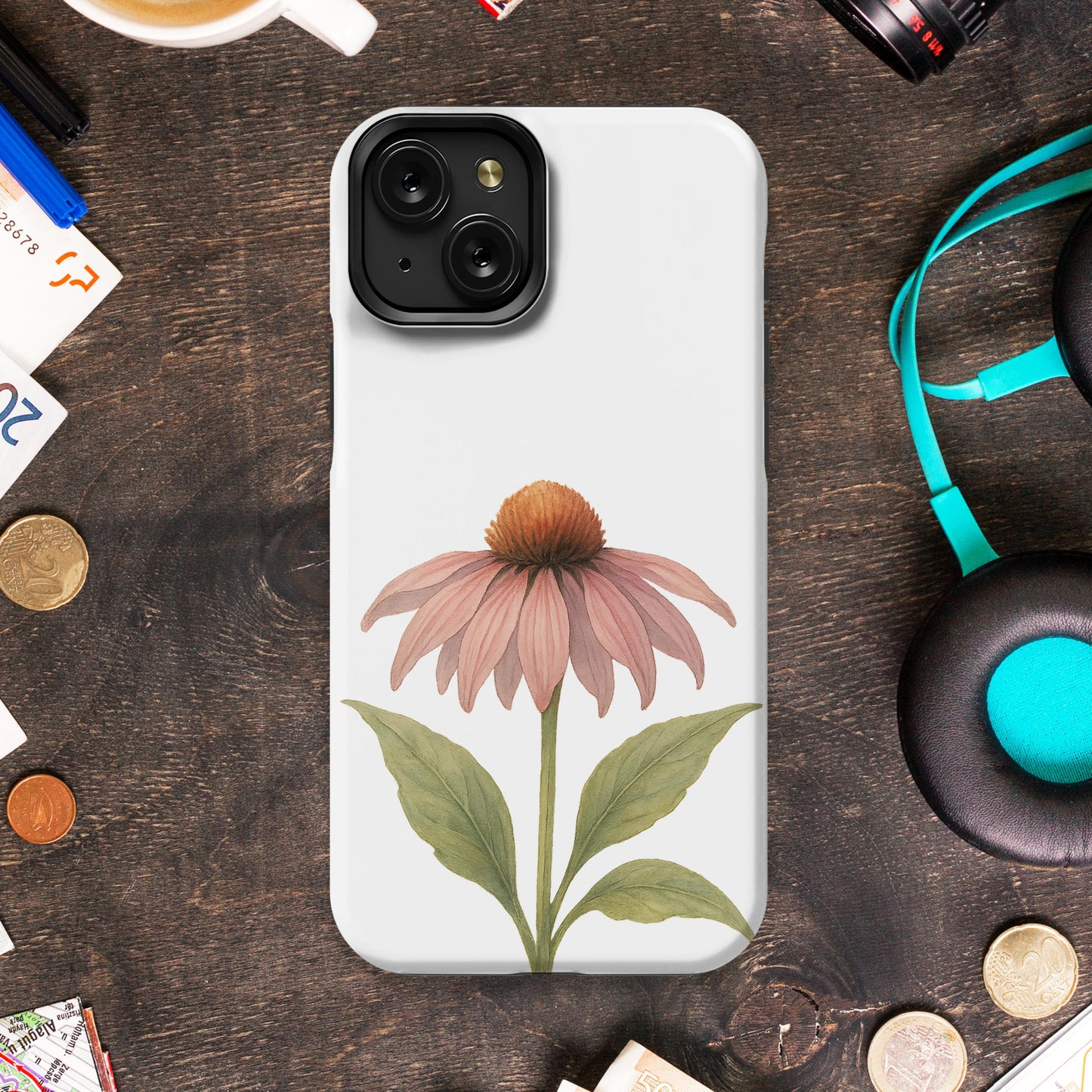 Elegant Botanical Flower Design Phone Case product type