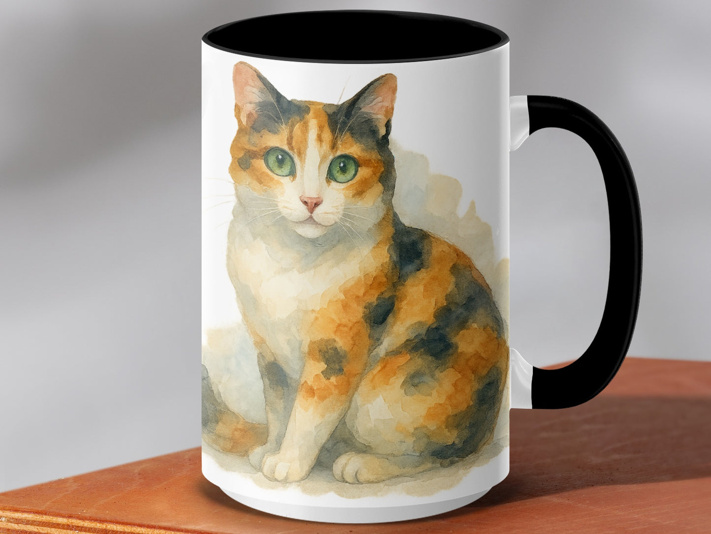 Calico Cat Print Mug Perfect for Cat Lovers product