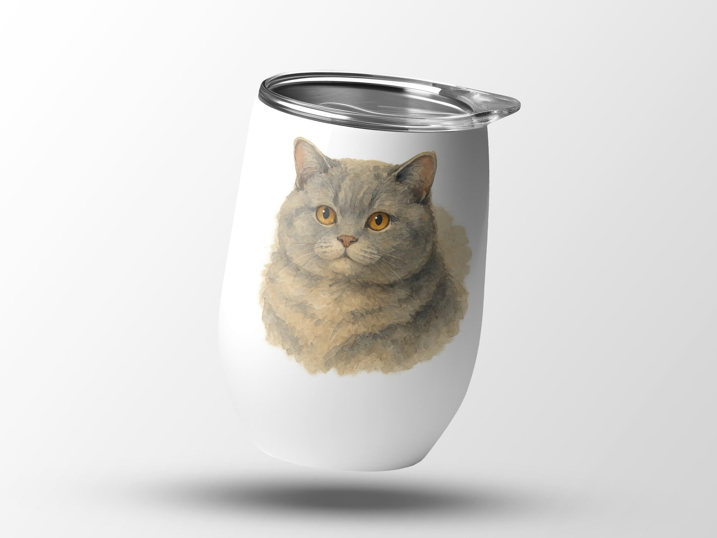 Charming Cat Portrait Insulated Stainless Steel product