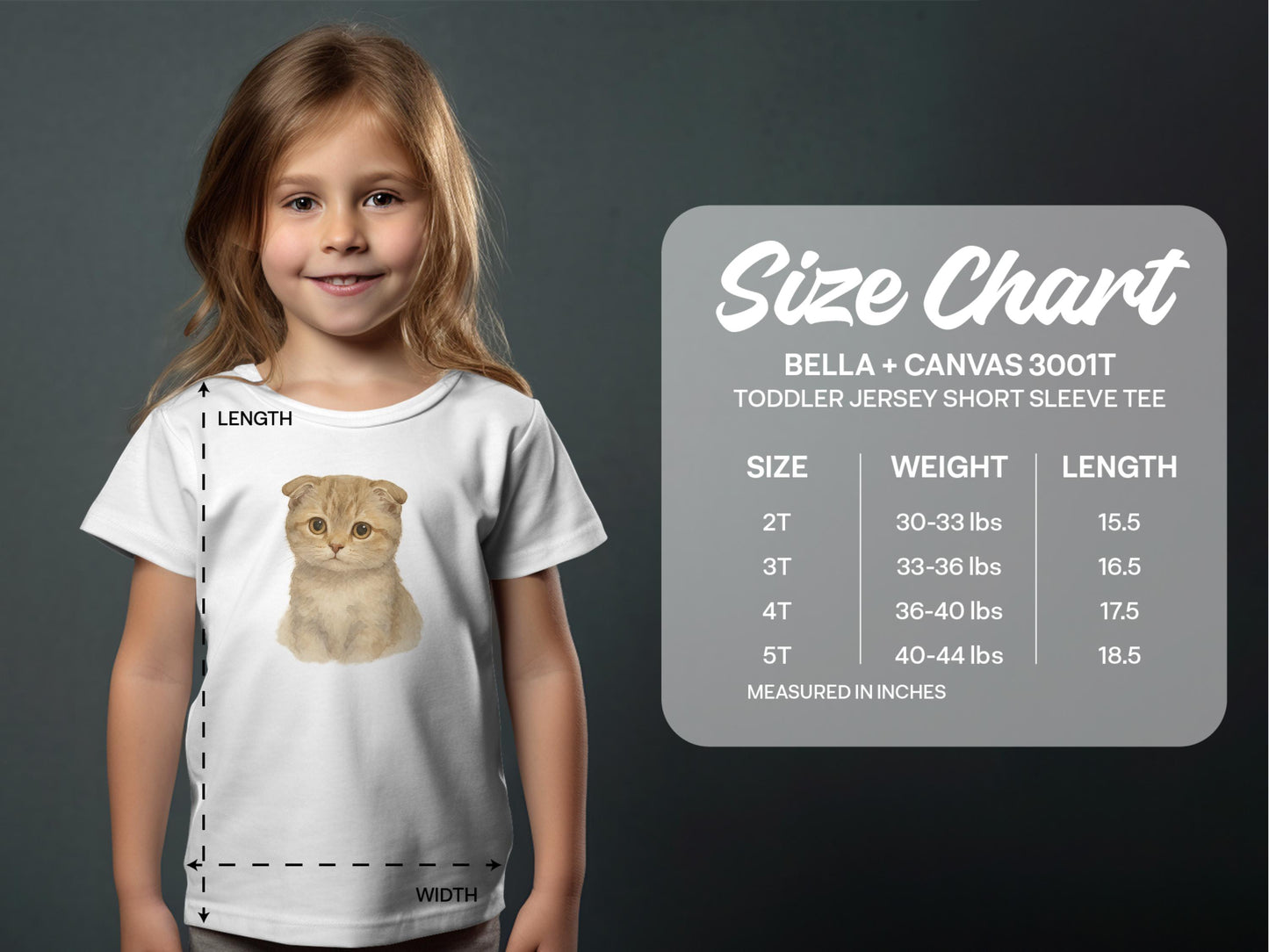 Cute Kitten Toddler Jersey Short Sleeve Tee product