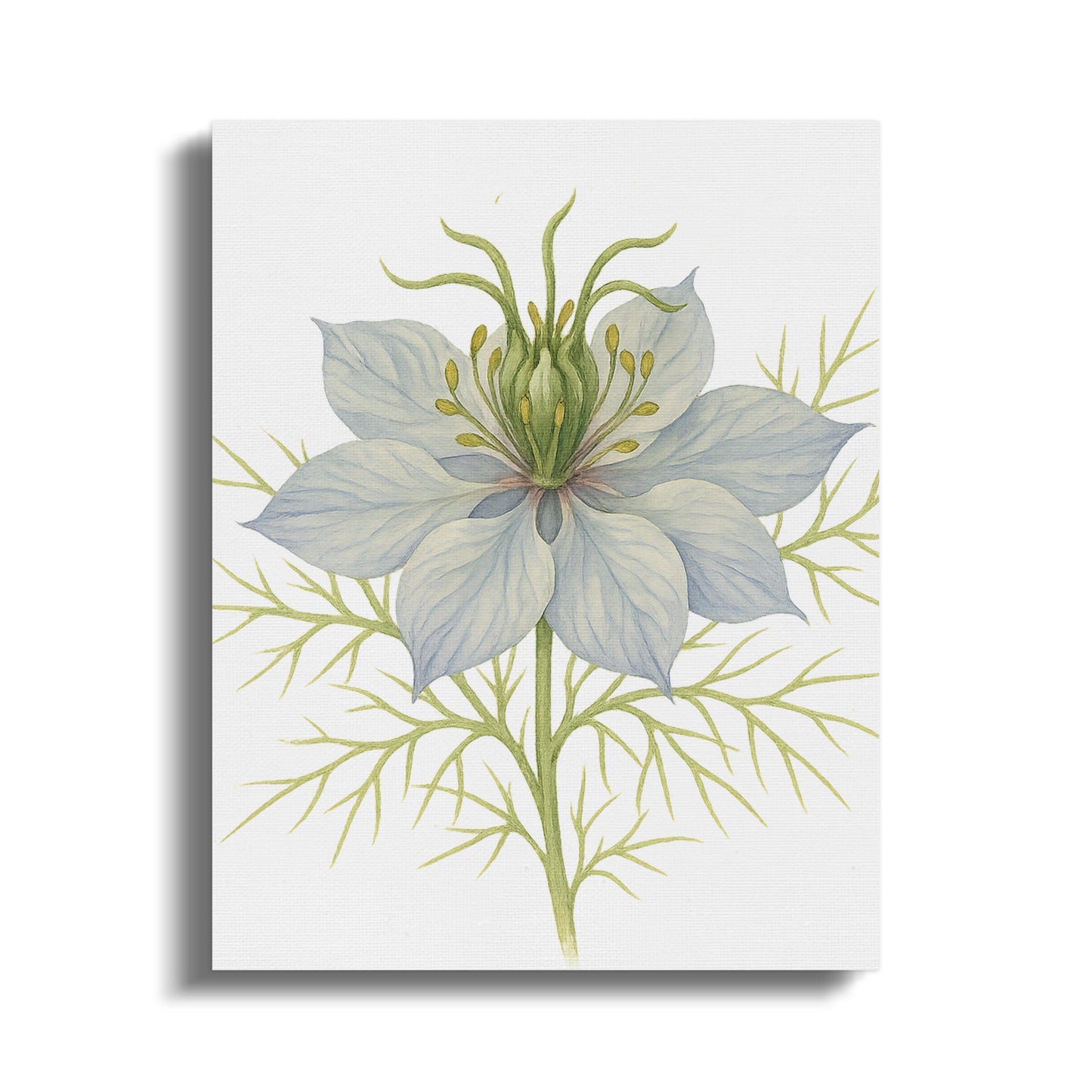 Botanical Abstract Flower Wall Art Canvas product type