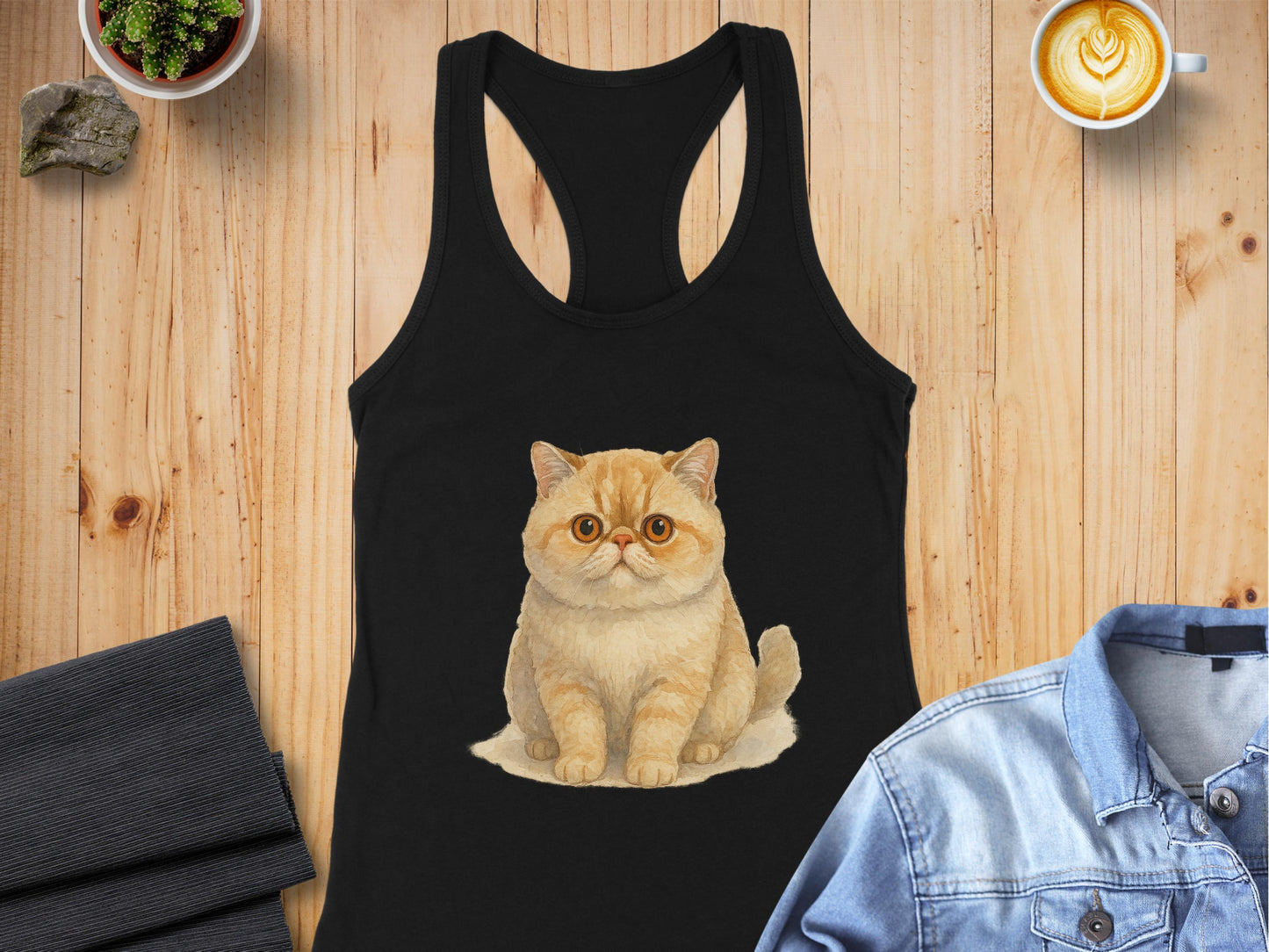 Cute Kitten Graphic Tank Top Sleeveless Shirt product type